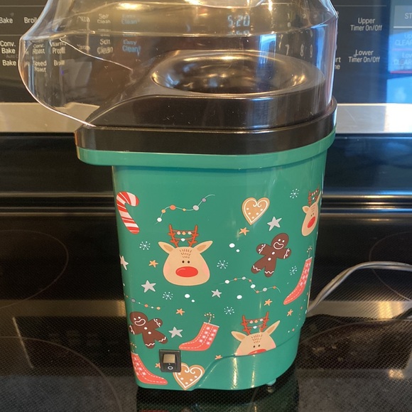 POPCORN Hot Air 12 cup BELLA,Rudolph Xmas Design - Exc Cond-Original Box/Manual - Picture 4 of 7